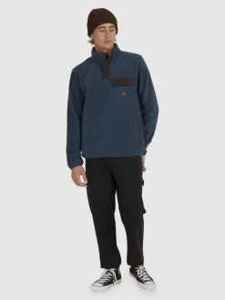 Quiksilver Tempt - Sweat à Capuche Demi-zip Pour Homme -Surf Soldes uqyft03117 quiksilverw bsl0 frt9