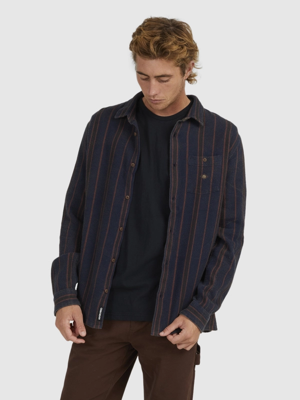 Quiksilver Strut Lines - Chemise Manches Longues Pour Homme 2 Quiksilver Strut Lines - Chemise Manches Longues Pour Homme – Image 2